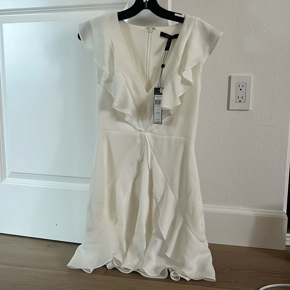 BCBG white dress